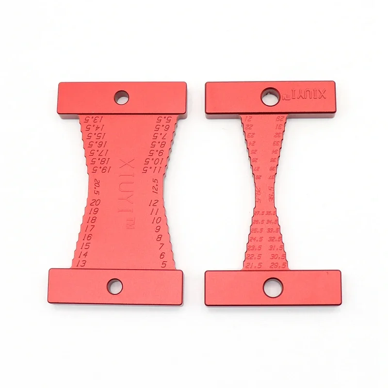 2PCS Electric Wood Milling Inverted Blade Height Measurement Gauge, Circular Cutting Saw Height Measurement Ruler