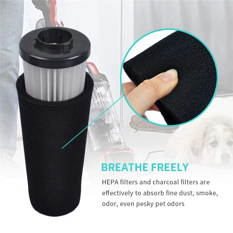 4 шт. запасные части HEPA-фильтры для моделей Dirt Devil UD20124 F112, аксессуары для пылесосов