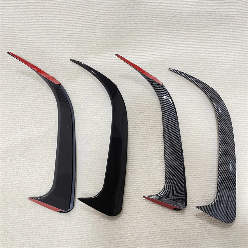 Per Mercedes Benz Classe CLA W117 C117 CLA200 220 250 260 45 AMG 2013-2019 Paraurti posteriore Spoiler Canard Prese d\'aria Copertura Trim ABS Nero