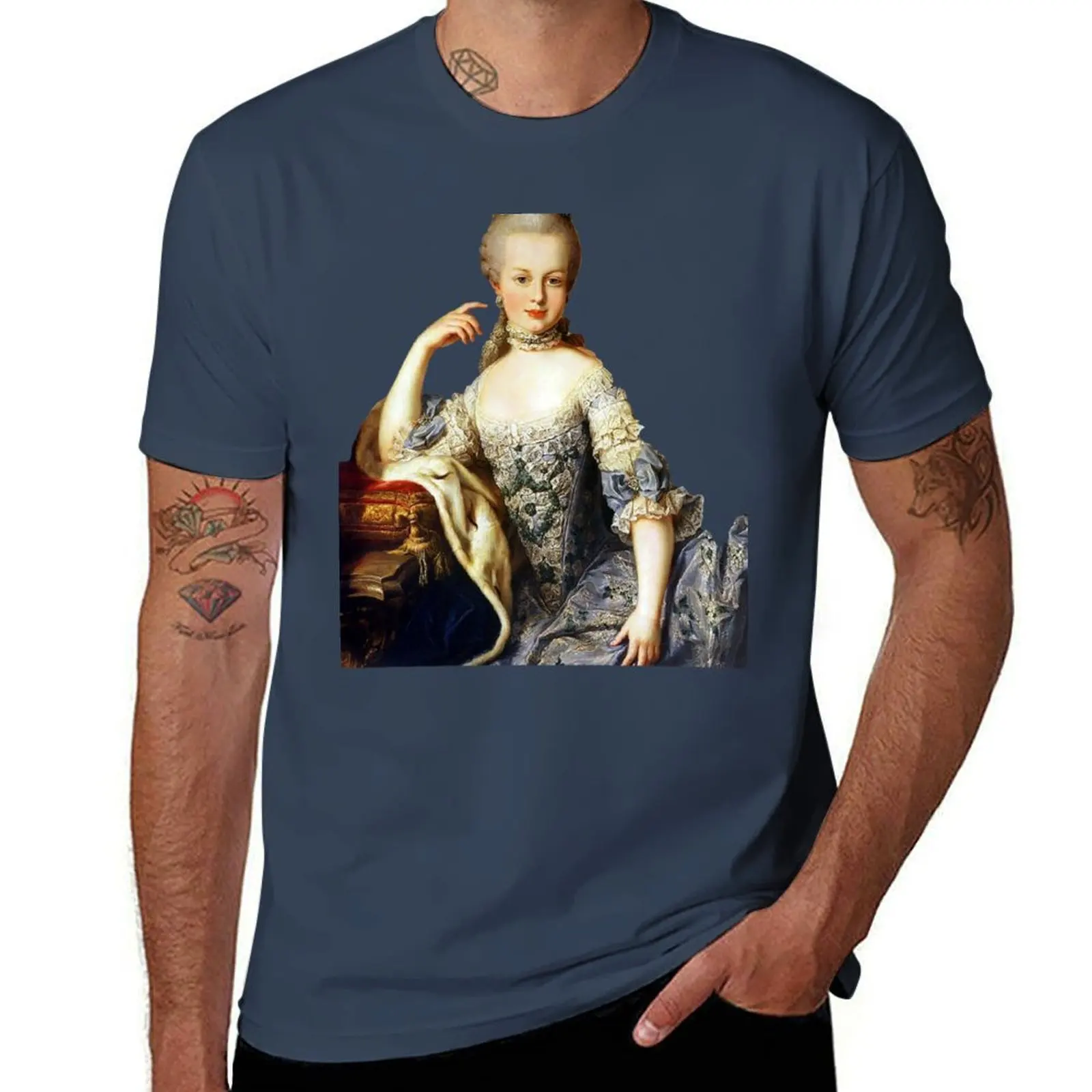 

Marie Antoinette Queen of France T-Shirt cotton t shirts high quality cotton t shirt pack t shirt for man T-Shirt