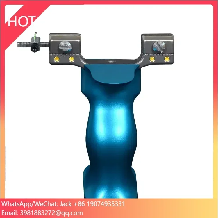 

Flat Skin Slingshot Titanium Bow Door Adjustable Slingshot Hunting Sling Shot