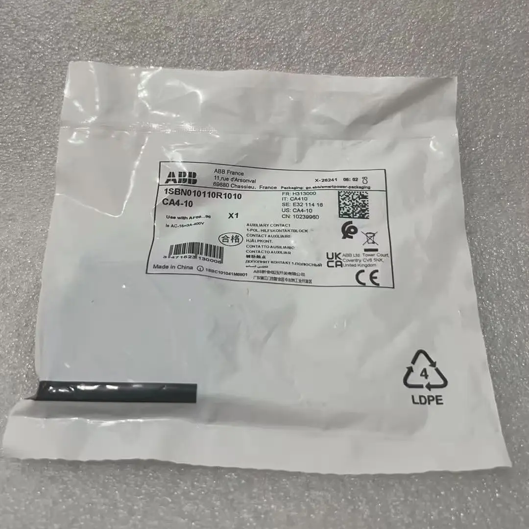 CA4-10 10239960 1SBN010110R1010 Auxiliary Contact Block