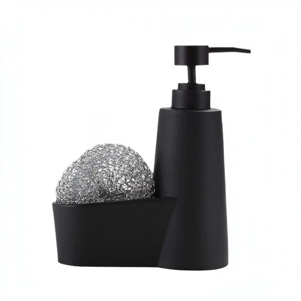 Modern Minimalist Soap Dispenser Kitchen Hand Liquid Container Matte Resin Press Pump Bottle Detergent Bottle Dish Cleaner