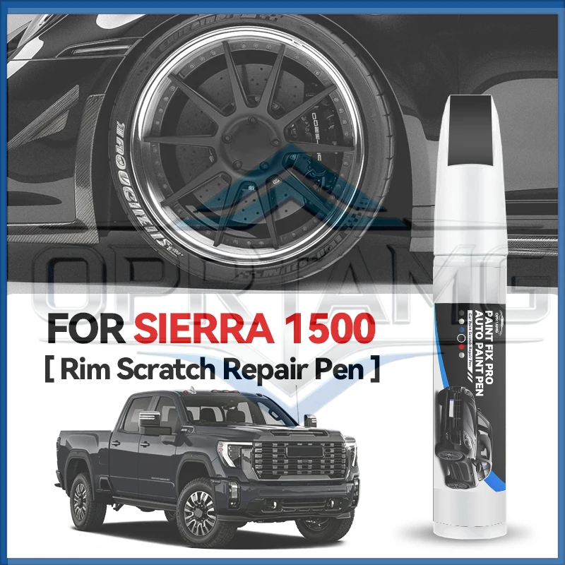 Wheel Hub Touch Up Paint Pen For GMC SIERRA 1500 HD 1999-2025 GMT900 K2XX T1 Paint Repair Pen Touch Up Scratch Remover DIY Auto