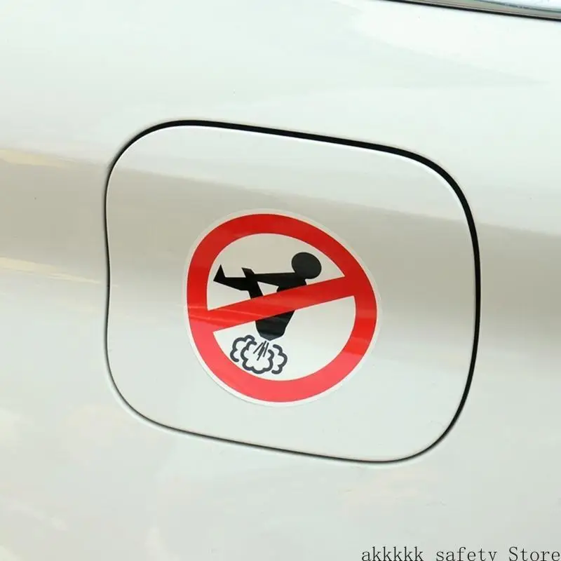 

XXFF наклейки для салона автомобиля пародия забавные светоотражающие предупреждающие знаки без пердежа наклейки