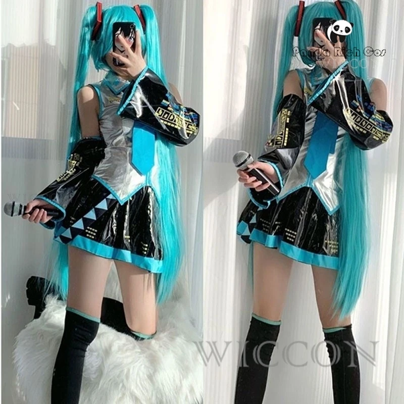 

Project Sekai Diva Mikuo Cosplay Costume Wig Shoes Carnaval Anime Cosplay Decor Halloween Party Diva Outfit Women Men