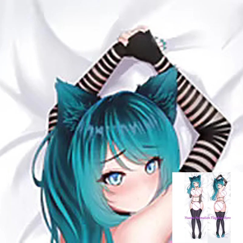 

Dakimakura Anime Pillow Cover Cyberfade Double Sided Print 2Way Cushion Cover Xmas Gifts
