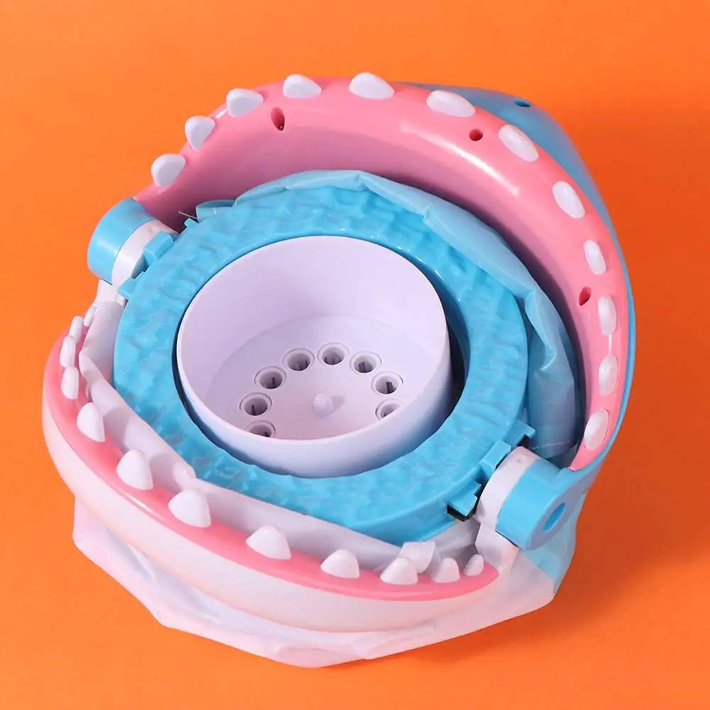 Plastic Sharks Trap Board Desktop Game Early Education Interactive Shark Prank Board Game Trickery Puzzle Fishing Bite Shark Toy