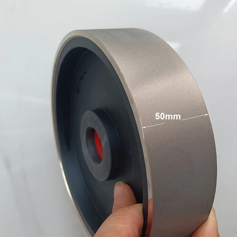 150x50x25.4mm Diamond Grinding Wheels Jewelry Polishing Machine Lapidary Parallel Polishing Wheel Tools
