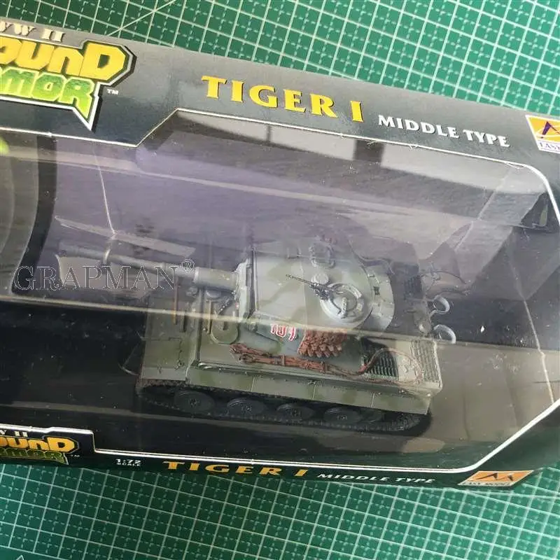 1/72 WWII German Tiger I Tank Finished Model Model Collection