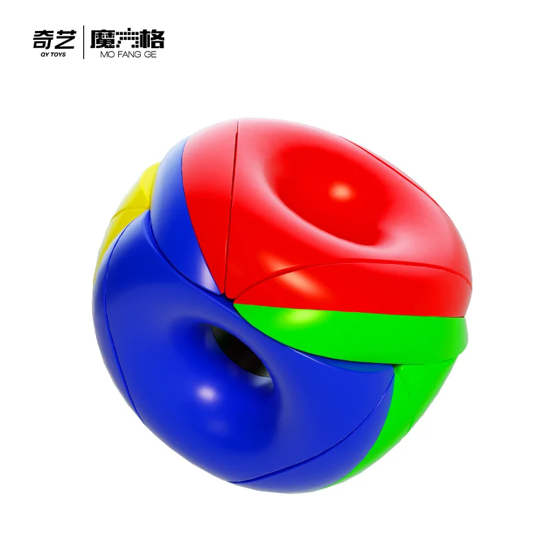 [JudyCube] Qiyi Void Pyraminx Magic Speed Cube Stickerless Professional Fidget Toys Hollow Pyramid Cubo Magico Puzzle