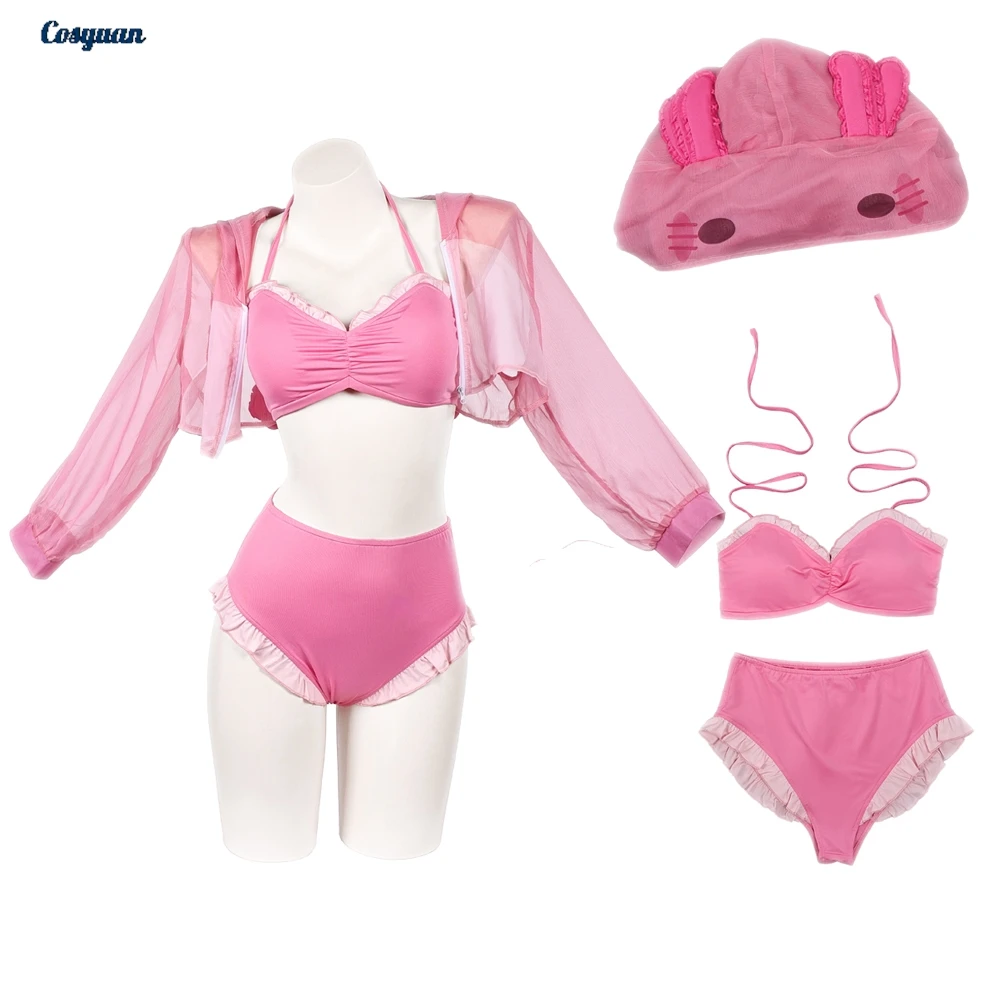 

Animal Salamander Swimsuit Cosplay Clothes Top Underwear Women Party Disguise Roleplay Halloween Costume Carnival Outfits Suits