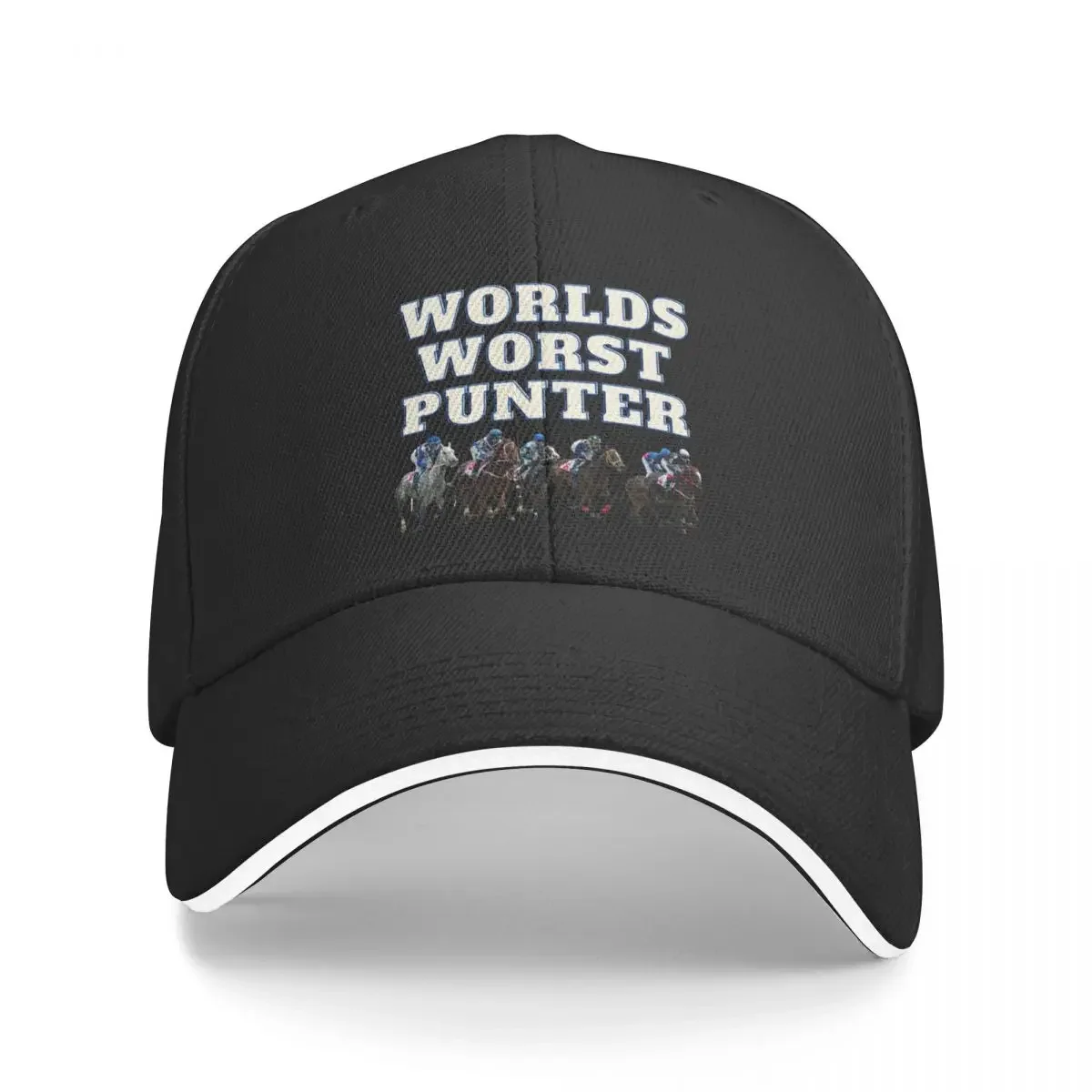 Worlds worst punter - horse racing bet Baseball Cap Uv Protection Solar Hat Hip Hop Dropshipping Women's Beach Men's