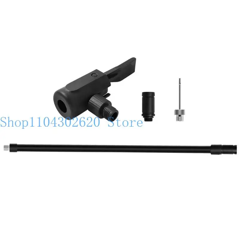 

652F 16/20/30/60cm Tire Extension Tube Quick Tire Chuck Hose Tire Inflator Hose with Air Chuck Adapter