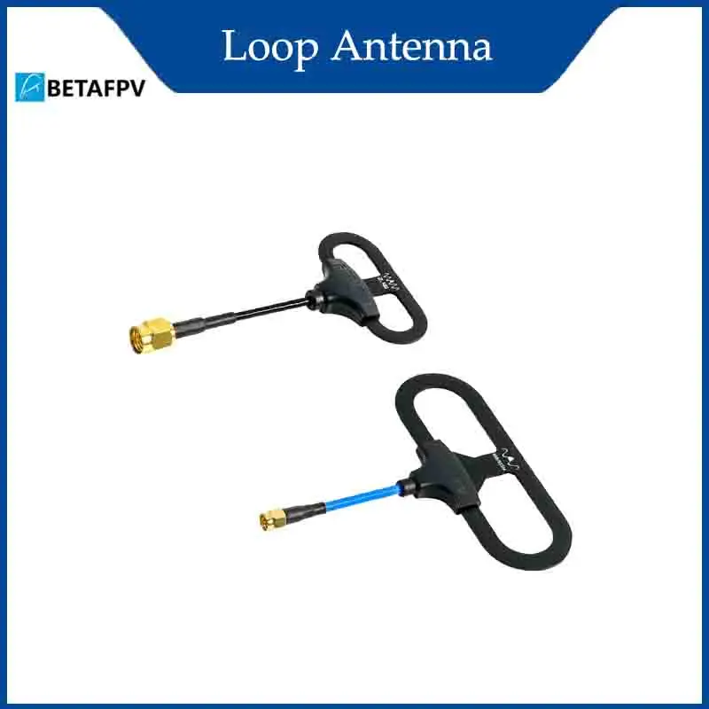 

BETAFPV Omni-directional Loop Antenna for 2.4G/868MHz/915MHz Transmitter Module or Radio for Over-The-Air Model RC Tools