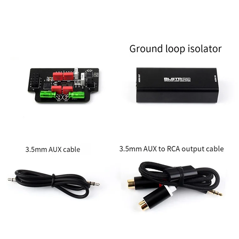 

Well Made-For Raspberry Pi 5 Argon ONE V3 Audio DAC Kit With Ground Loop Isolator 3.5Mm Plug And Play