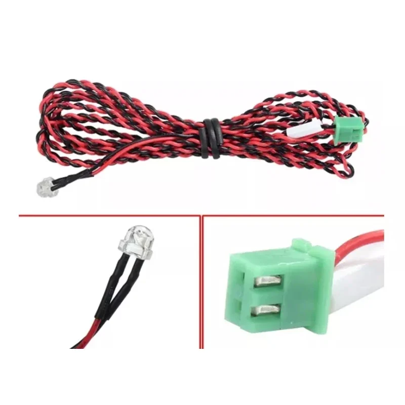1 Set RC True Realism Large Scale Navigation 12 LED Lights For RC Plane Helicopter view 3