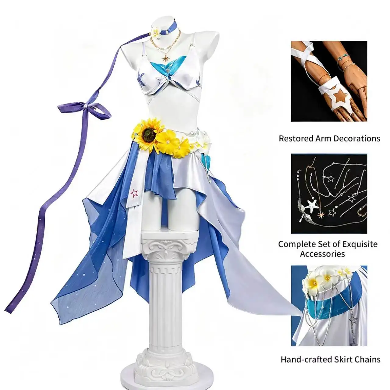 honkai-star-rail-robin-summeretto-ensemble-de-maillot-de-bain-cosplay-feminin-tenue-de-fete-sur-la-plage-halloween-jeu-de-role-anime-ensemble-complet