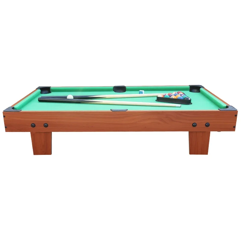 3ft Billiard Table Mini Pool Table With MDF Cushion And PVC Pocket For Indoor Use Table Game