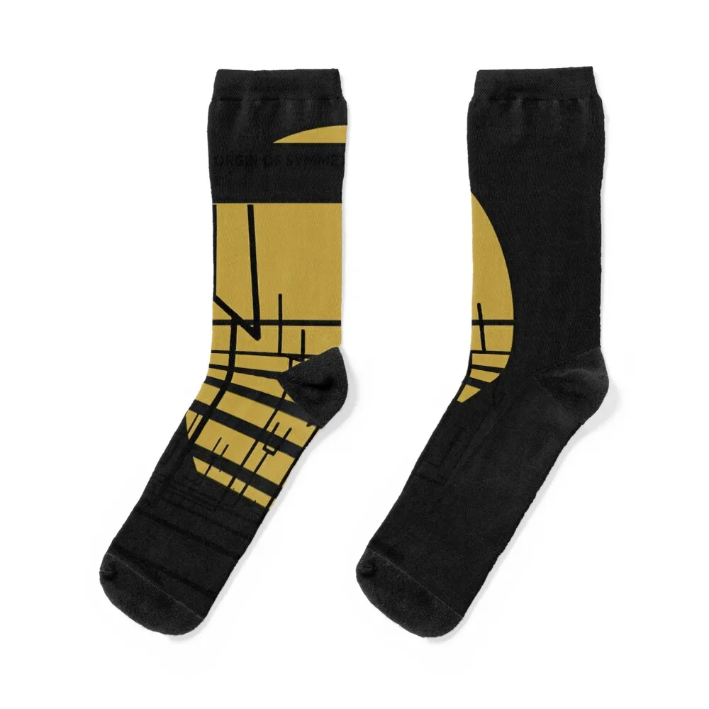 

Muse Merch Symmetry Dot Socks heated bright garter Rugby summer Socks Female Men's