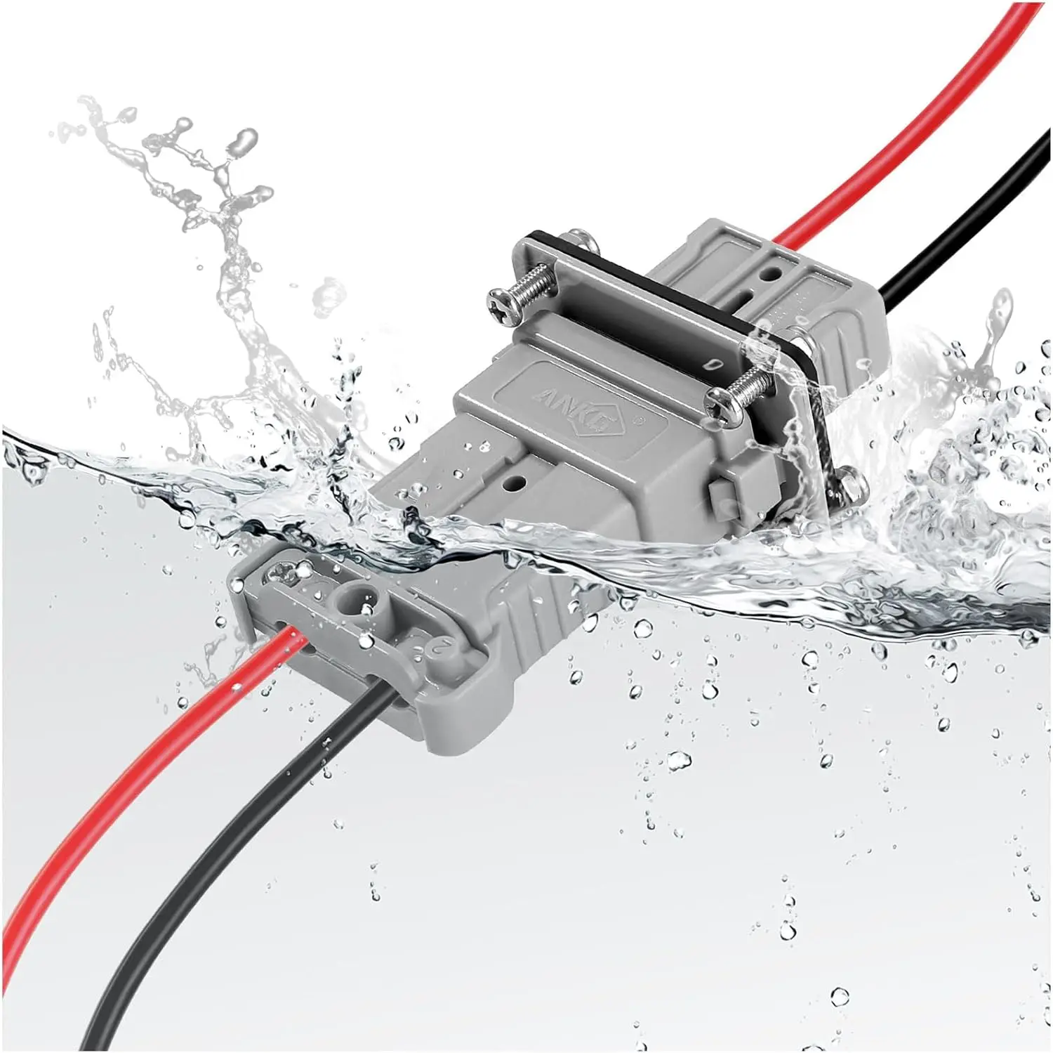 

IP68 Waterproof 50A Battery Quick Connect Kit for Winch, Towing & Marine Systems