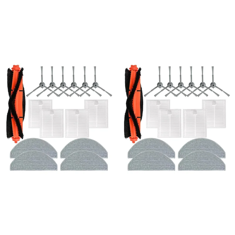 

Набор ABBP-2 для робота-пылесоса Honiture V8 Pro, основная боковая щетка, фильтр Hepa, сменные аксессуары для швабры, комплект