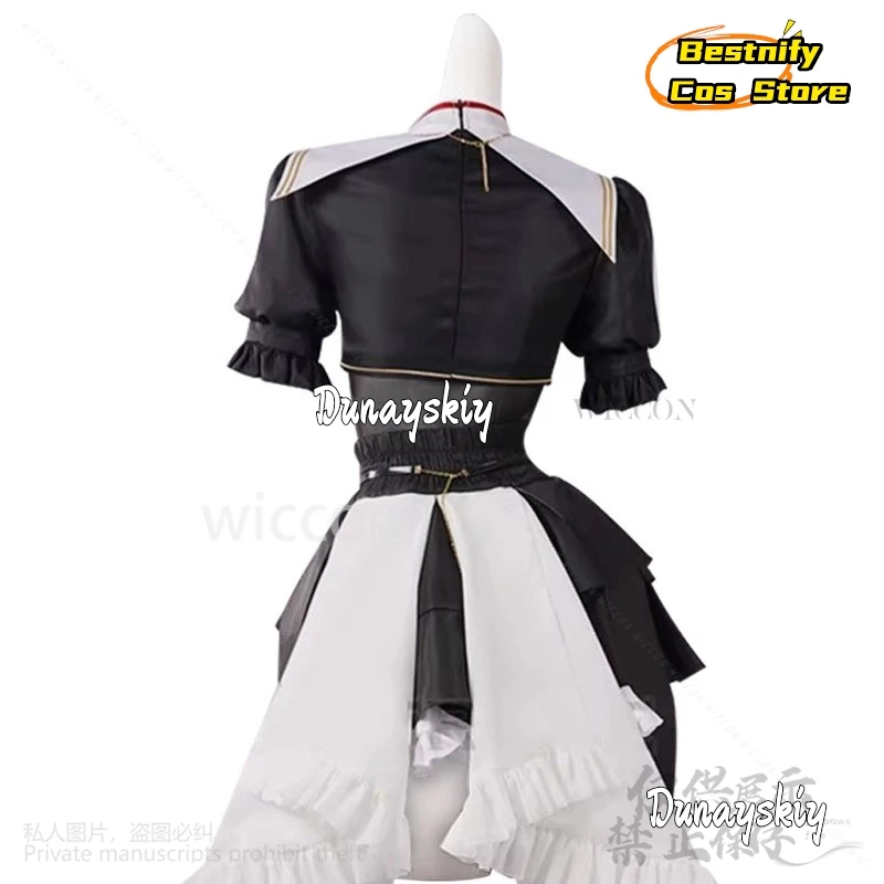 Houshou Marine Cosplay Anime Hololive Vtuber YouTuber Costume da suora sexy Lolita Halloween Natale per ragazze personalizzato