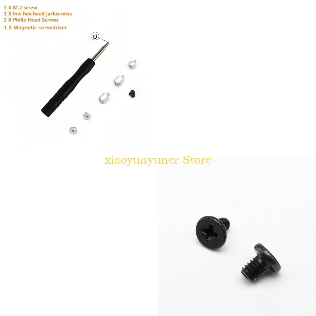 

P9JB для комплекта винтов m.2, крепежные винты PCIe NVMe для SSD M.2 Монтажные винты для жесткого диска различных спецификаций