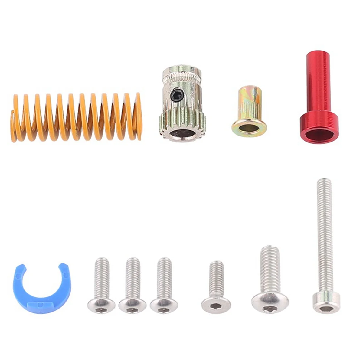 

New Upgrade Dual Gear Extruder for -10S PRO 3D Printer Extruder 1.75mm Aluminum Drive Feed Double Pulley