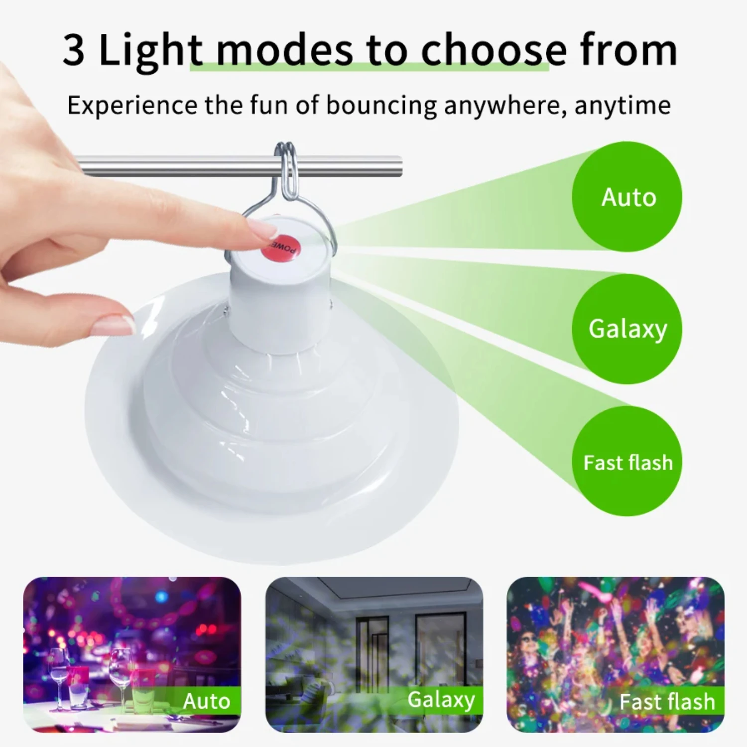 1Pack Solar Magic Colorful Ball Lamp Solar Charging Three Speed Dimming Camping Lamp  Festival Atmosphere Lamp Floor Stand Light