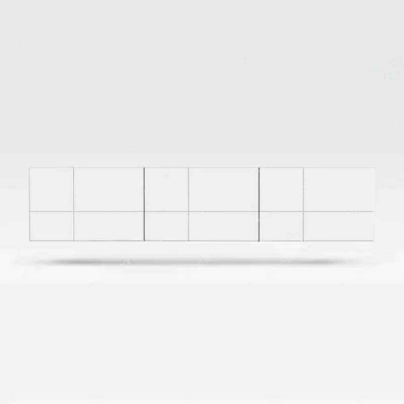 HMJc Modern minimalist   light luxury   minimalist TV cabinet paint floor cabinet storage post-modern fashion