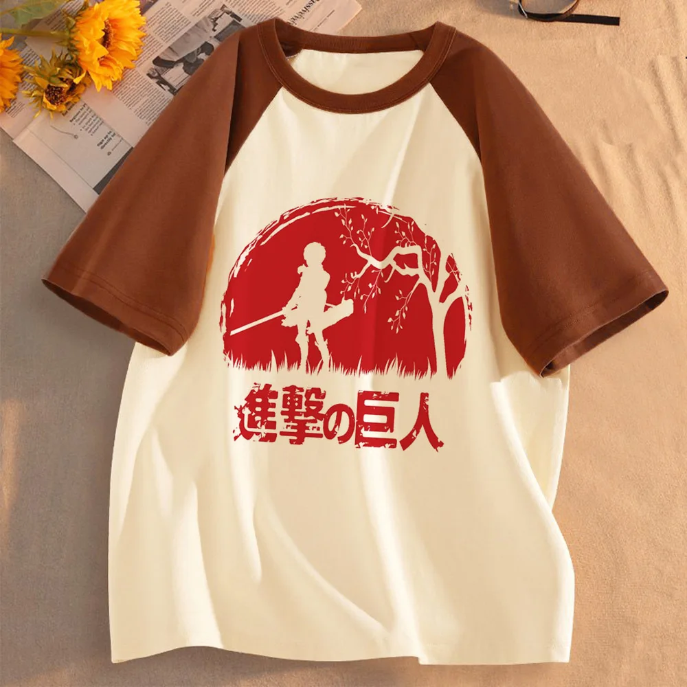 Attack on Titan t shirt femme aesthetic Psychedelic baddie tshirt 80s manga scene  meme Psychedelic
