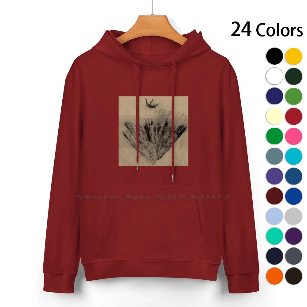 Anima Pure Cotton Hoodie Sweater 24 Colors Anima Thom Yorke Radiohead Music Sketch Black Brown Earth City Falling Dystopia Cool