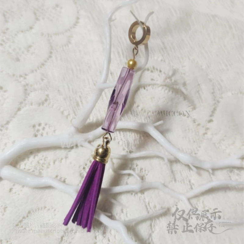 أنيمي لعبة نو: كرنفال Kuya مثير جميل نظارات صفراء كاملة الأزرق الوردي ياردروب اكسسوارات تأثيري حلي حفلة الهالوين كوس