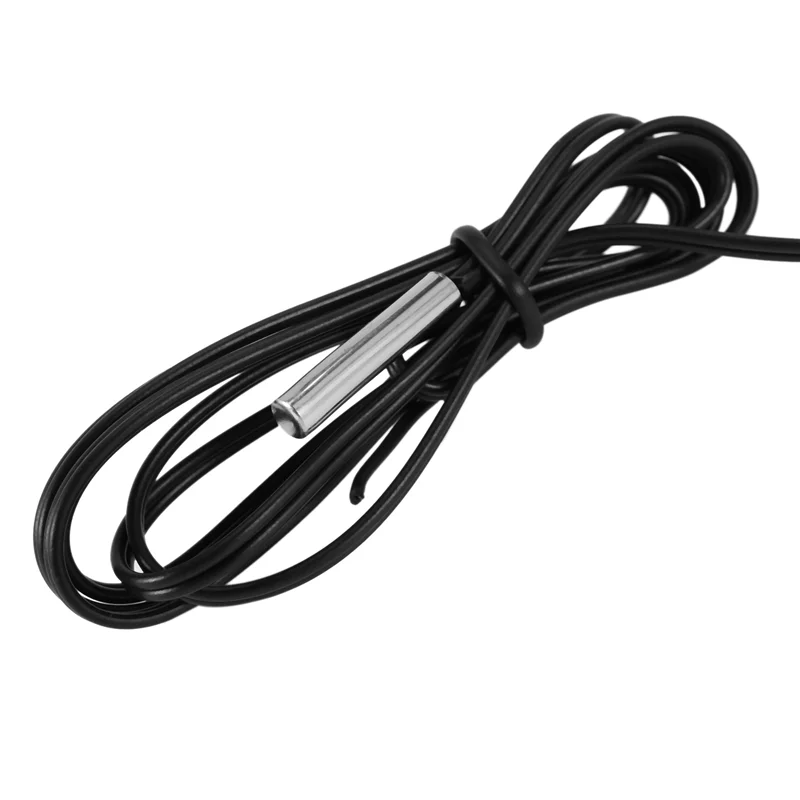 8x 220v digital led controlador de temperatura 10a termostato interruptor de controle sonda nova