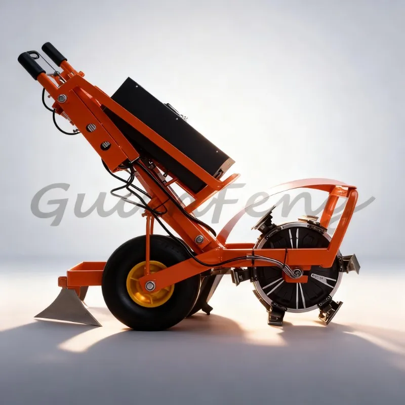 Compact 4‑in‑1 Electric Rotary Tiller Cultivator, Heavy‑Duty Weeding Furrowing Soil‑Loosening Tool for Backyard Garden & Small