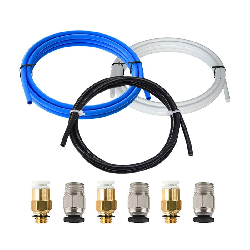 

Аксессуары для 3D-принтеров Трубка TF 1 м 2*4 с пневматическим соединением