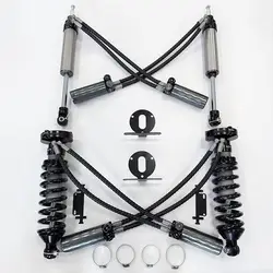 Off road shock absorbers nitrogen suspension kit for  Y62 double hose shocks