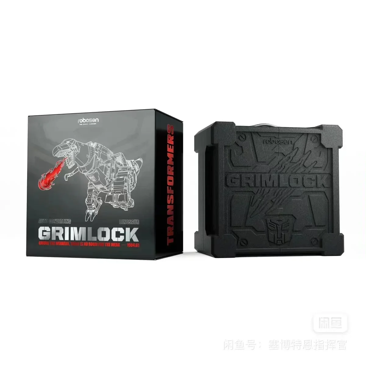 In Voorraad Robosen Transformatoren Grimlock Automatische Transformatie Slimme Robot Vlaggenschipeditie-Programmeerbare Spraakbesturing