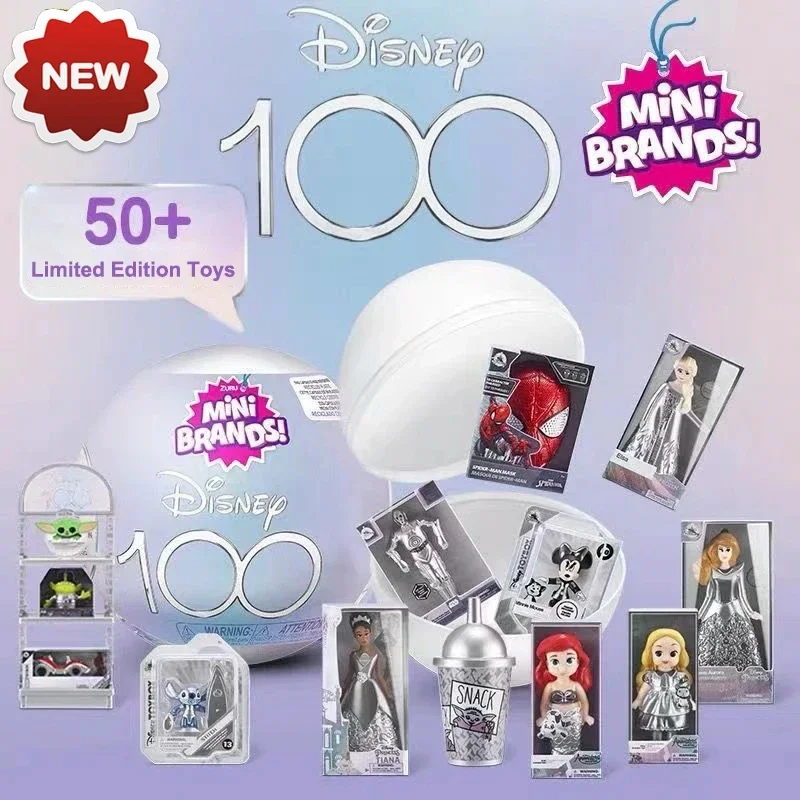 

Original DISNEY 100 Years Limited Edition Blind Box Toys Mini Brands Collectibles Surprise Toys Mystery Ball Childrens Toy Gifts