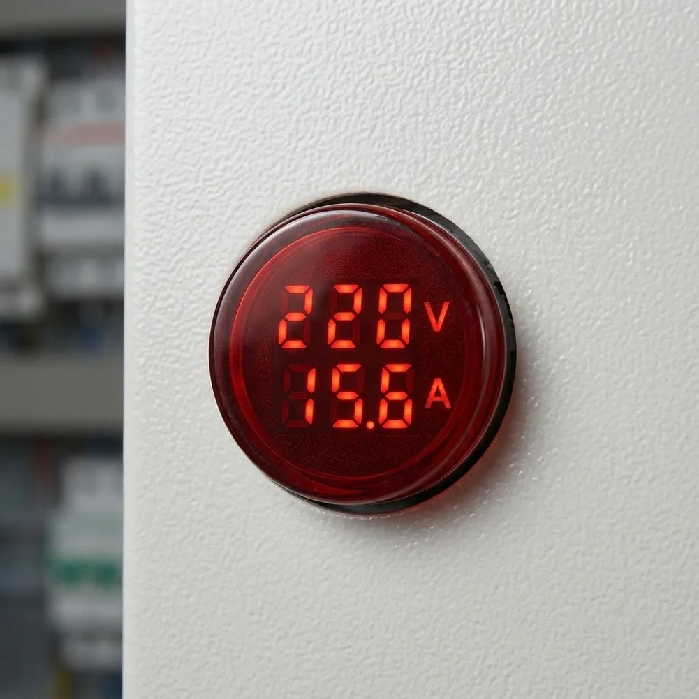 Compact Digital Meter Digital Voltage Indicator Compact Design Easy Operation Quick Refresh For AC Voltage Compact