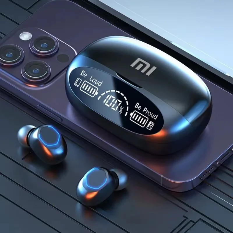 Xiaomi M22 Wireless Bluetooth Earphone Original TWS Stereo Digital Display Headset Noise Reduction Sports Headphones With Mic