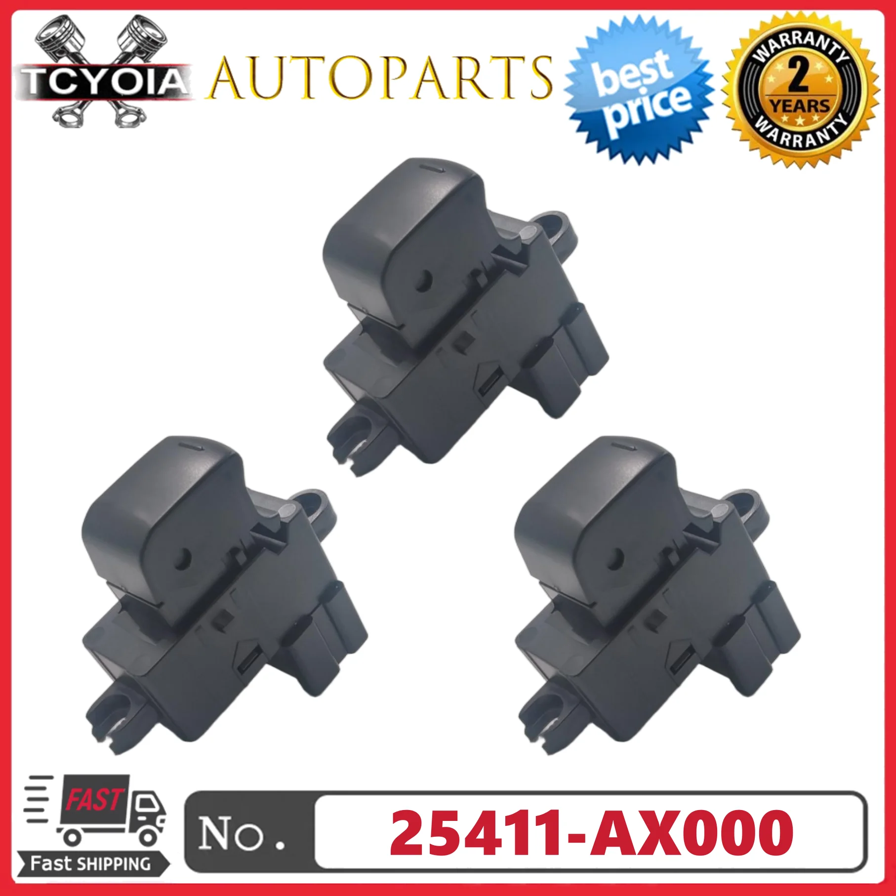 

3/10 шт. 25411-AX000 25411AX000 Одиночный электрический переключатель управления стеклоподъемником для Nissan Versa 2014-2019, Pathfinder 2003