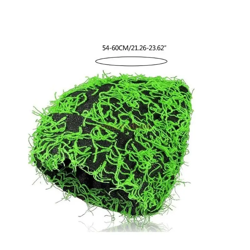 31BF الهيب هوب للجنسين قبعة صغيرة Y2K الفتيات Harajuku نمط صور الدعائم تنوعا فوضوي لفائف قبعة للخريف والشتاء