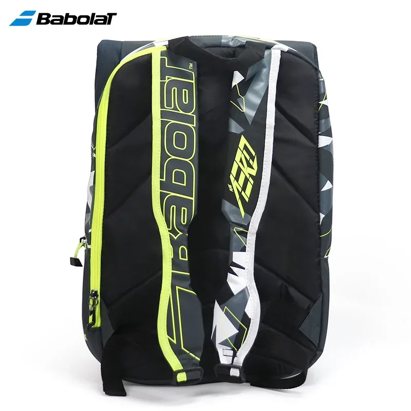 Sac à dos de raquette de tennis Babolat, sac à dos de squash, grande capacité, Alcalas, 2 utilisations, PURE AERO, 3 paquets, 2023