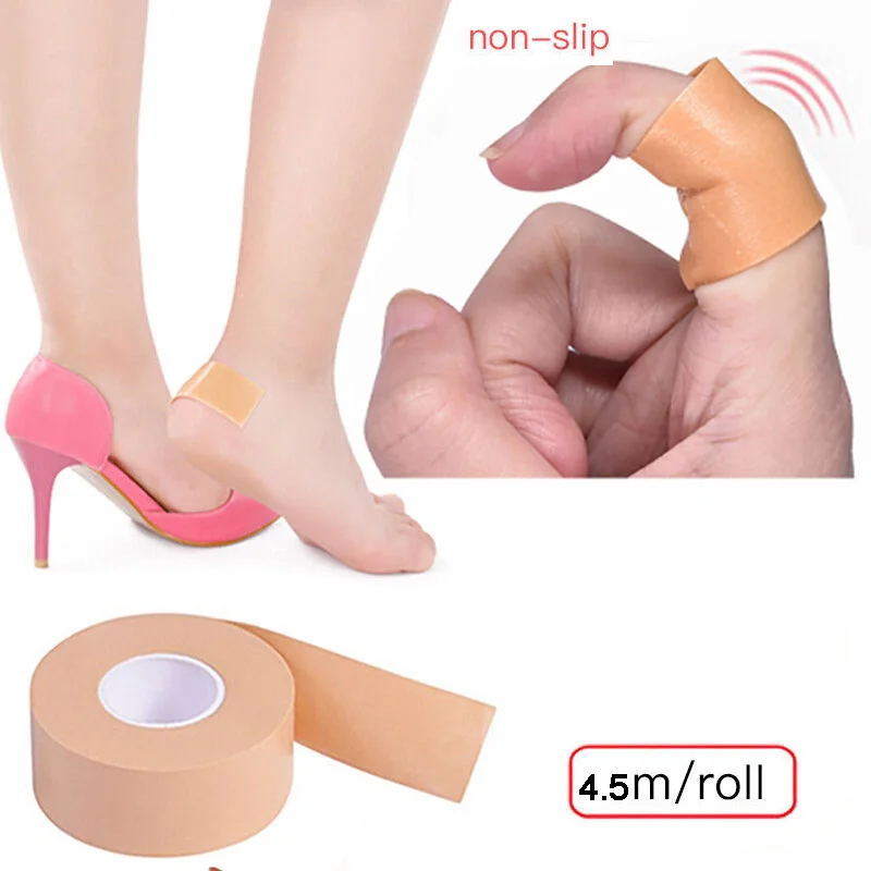 1 Roll Women Adhesive Heel Protect Tape Foot Blister Prevention Foam Heel Sticker