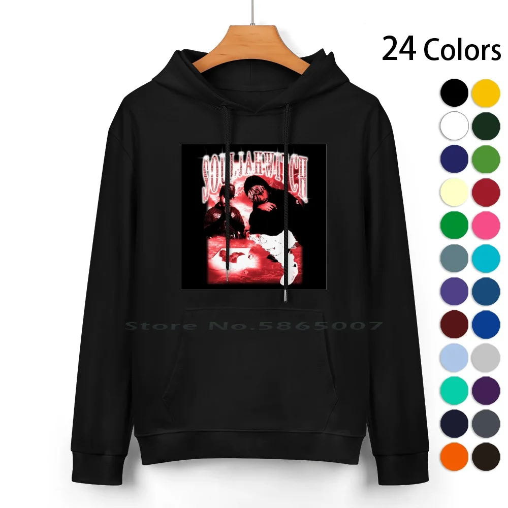 

Lil Tracy Souljawitch Pure Cotton Hoodie Sweater 24 Colors Lil Tracy Yung Bruh Souljawitch Gothboiclique Gbc Lil Peep Coldhart