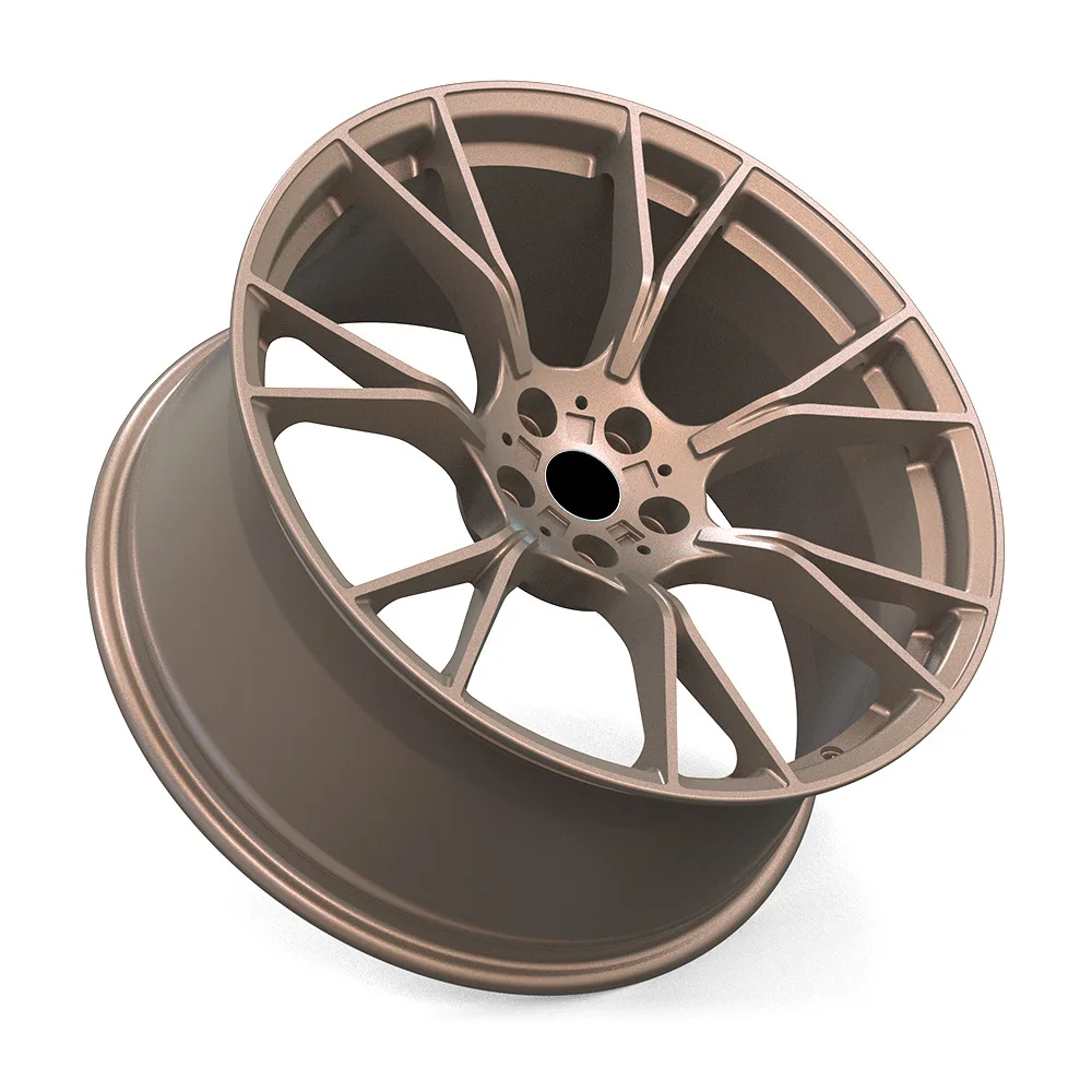 New forged aluminum alloy wheels chrome-plated concave surface design universal bolt alloy passenger car wheels