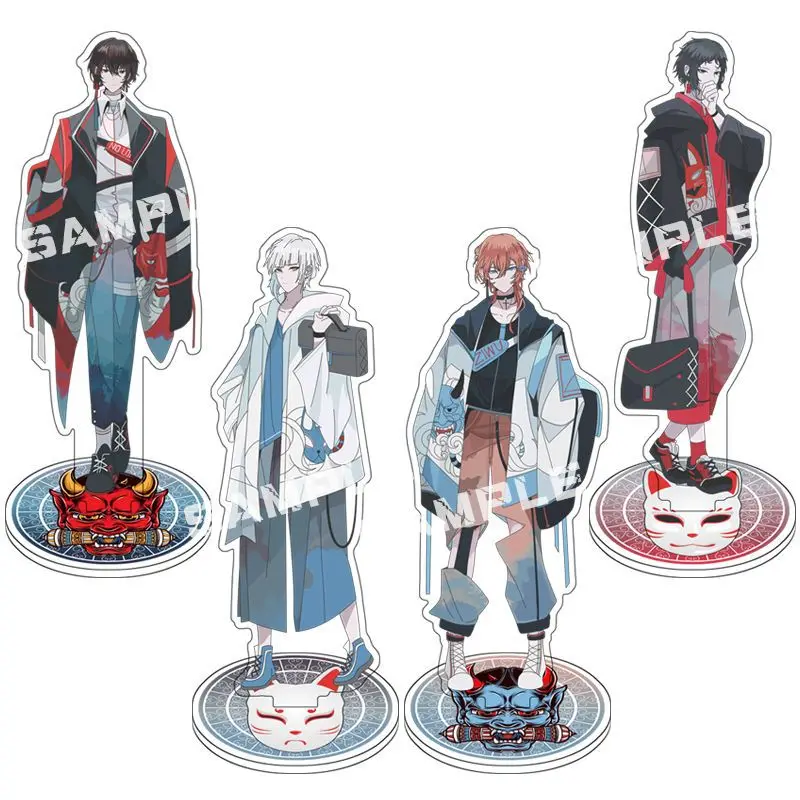 16Cm Bungo Stray Dogs Anime Acrylic Display Board Single Sided Printing Single Sided Printing Desktop Ornament Collectibles Gift