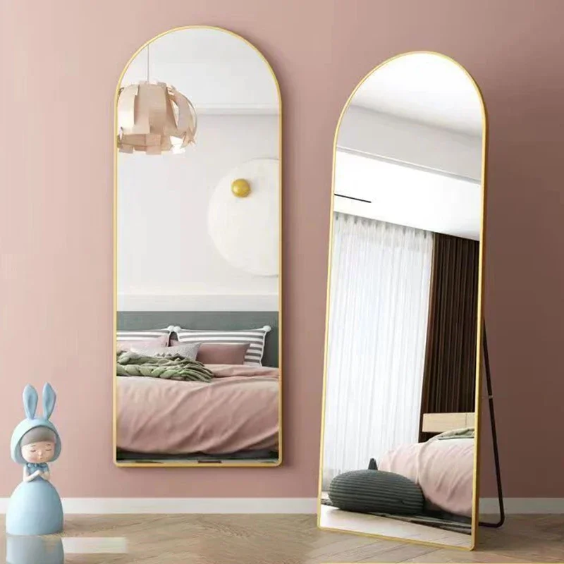 Wall Mirrors Full Body Standing Mirror Large Mirrors Korean Interior Decoration Home Accessories Round Wall Room Decor Floor